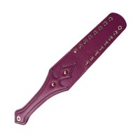 bdsm paddle nep leer paars 37 centimeter