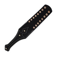 bdsm paddle nep leer zwart 37 centimeter
