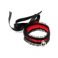 satijn kant bdsm collar