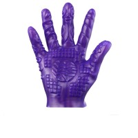 BDSM handschoen paars