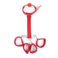 boeien set ball gag rood