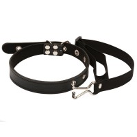 bondage halsband met neushaak