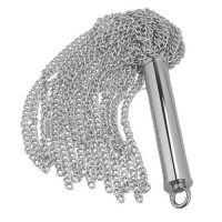 bondage metalen ketting zweep met dildo