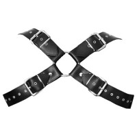 bondage play bdsm verstelbaar harnas leer