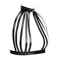 bondage play lederen borstharnas