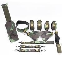 bondage set legerprint comouflage print