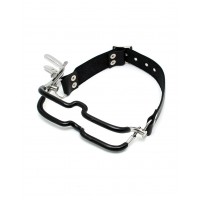 Bondage Jennings mondklem met nekriem