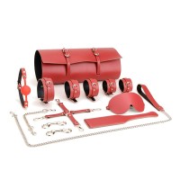 bondage kit 12 stuks rood