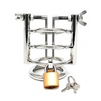 Bondage kuisheidsgordel met slot urethrale sextoys