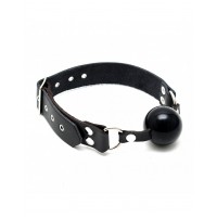 Bondage Play mondknevel met siliconen bal