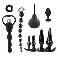 buttplug set zwart