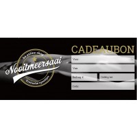 Nooitmeersaai cadeaubon €35,-