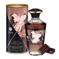Eetbare verwarmende olie - chocolade