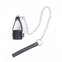 leren cockring peniskooi riem
