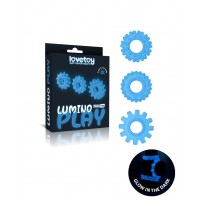 Siliconen cockringen Lumino play - glow in the dark