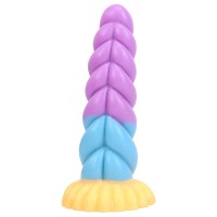 gekleurde real dildo met zuignap