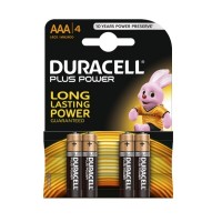 Duracell AAA plus batterijen 4 stuks