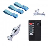 elektronische anaal plug set 82mm