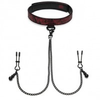 Fifty Shades tepelklemmen ketting halsband
