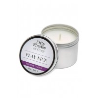 Fifty Shades of Grey Play Nice vanille massagekaars