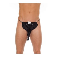 fun zwarte sexy string met tuit