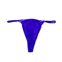 g-string lingerie dames blauw