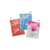 Glijmiddel 12 verschillende zakjes 4ml waterbasis vagina droog