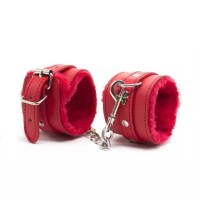 handboeien handcuff bdsm red 