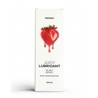 Juicy Lubricant- Aardbeien - waterbasis - 300ml