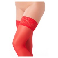 Amorable rode stay up / hold-up kousen - one-size