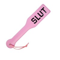 sm paddle kunst leder letters roze