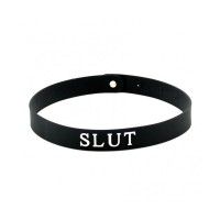 latex play slut bdsm collar