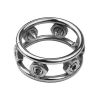 metalen cockring schroeven twee maten