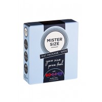 MISTER SIZE 60-64-69 - 3 pack condoom veilige sex