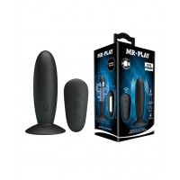 Mr. Play - vibrerende buttplug plus remote 11 cm