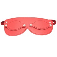 nep lederen blind doek rood oogkleppen