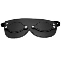 nep lederen blind doek zwart oogkleppen