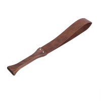 paddle houten handvat nepleer