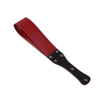 PU leren paddle - bruin/zwart - 29cm