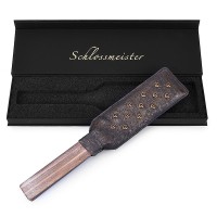 pu leren sm paddle studs luxe box