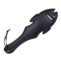 PU leren vis BDSM paddle - lengte 33 cm