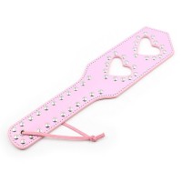 paddle met studs harten roze