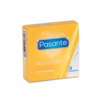 Pasante natural condooms - 3 stuks