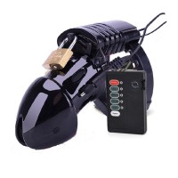 Electro kuisheidsgordel + controller zwart 