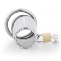 peniskooi cockring metaal met slot
