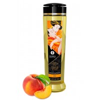 Shunga massageolie stimulation perzik - 240 ml