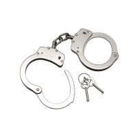 Politie handboeien extra zwaar metaal bdsm
