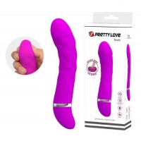 gebogen roze vibrator