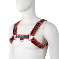 pu leren body harnas mannen