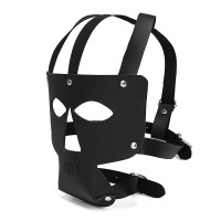pu leren masker neus oog gaten
